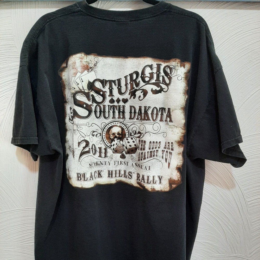 Harley Davidson tee Sturgis South Dakota Black Hills Rally t shirt size 3XL